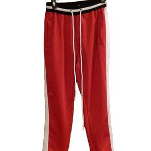 Screenshot Mens XL Track Basketball Hip Hop Pants zip ankle streetwear